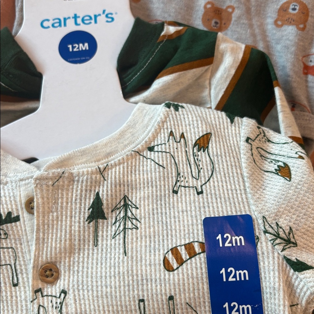Baby Boy Infant Toddler Lot Bundle Outfit 12m 6-12m Gap Carters Pekkle - Picture 6 of 7